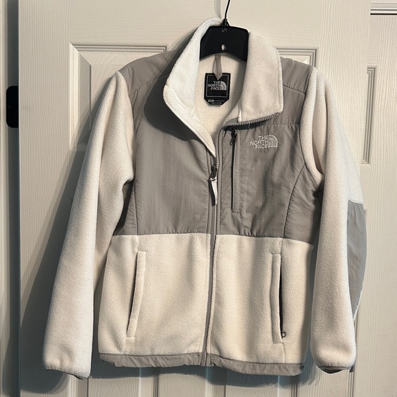 The North Face White Fleece Jacket - Picture 1 of 7